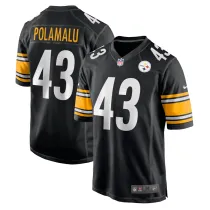 Pittsburgh Steelers 匹兹堡钢人队POLAMALU  43#