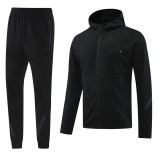 2025 Adidas (black) Jacket and cap set training suit Thailand Qualit