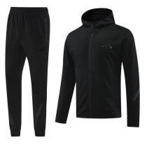 2025 Adidas (black) Jacket and cap set training suit Thailand Qualit