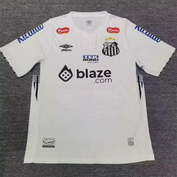 All sponsors 24-25 Santos FC home Fans Version Thailand Quality