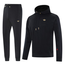 2025 Adidas (black) Jacket and cap set training suit Thailand Qualit