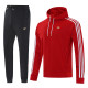 2025 Adidas (red) Jacket and cap set training suit Thailand Qualit