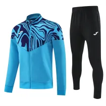25-26 (blue) Jacket Adult Sweater tracksuit set