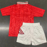 92-94 Manchester United home (Retro Jersey) Kids kit Thailand Quality