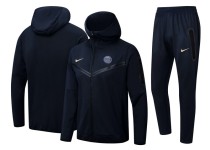 24-25  Paris Saint-Germain (sapphire blue) Jacket and cap set training suit Thailand Qualit