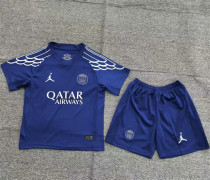 Kids kit 24-25 Paris Saint-Germain Fourth Away Thailand Quality