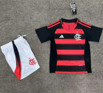 Kids kit 25-26 Flamengo home Thailand Quality