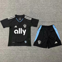 Kids kit 25-26 Charlotte FC Away Thailand Quality