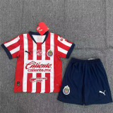 Kids kit 24-25 Chivas USA home Thailand Quality