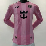 Long sleeve 25-26 Inter Miami CF home Player Version Thailand Quality