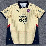 25-26 Cerro Porteno Away Fans Version Thailand Quality