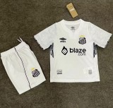 Kids kit 24-25 Santos FC home Thailand Quality