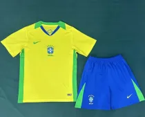 2025 Brazil home Set.Jersey & Short High Quality