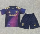 Kids kit 25-26 LA Galaxy Away Thailand Quality
