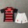 Kids kit 25-26 Flamengo home Thailand Quality