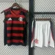 Kids kit 25-26 Flamengo home (vest) Thailand Quality