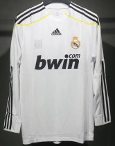 Player Version 09-10 Real Madrid home (Long sleeve) Retro Jersey Thailand Quality