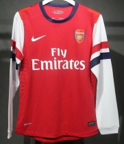 Player Version 12-13 Arsenal home (Long sleeve) Retro Jersey Thailand Quality