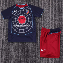 Kids kit 04-05 Atletico Madrid Away (Retro Jersey) Thailand Quality