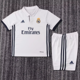 Kids kit 16-17 Real Madrid home (Retro Jersey) Thailand Quality