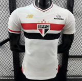 25-26 Sao Paulo home Player Version Thailand Quality