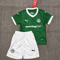 Kids kit 25-26 SE Palmeiras home Thailand Quality