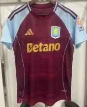 25-26 Aston Villa home Fans Version Thailand Quality