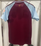 25-26 Aston Villa home Fans Version Thailand Quality