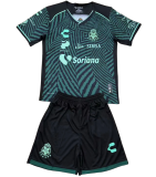 24-25 Santos Laguna Away Set.Jersey & Short High Quality