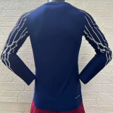 Long sleeve 24-25 Paris Saint-Germain Fourth Away Player Version Thailand Quality