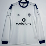 Long sleeve 00-01 Manchester United Away Retro Jersey Thailand Quality