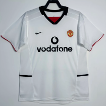 02-03 Manchester United Away Retro Jersey Thailand Quality