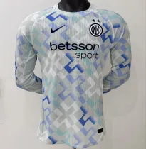 Long sleeve 25-26 Inter milan Away Player Version Thailand Quality