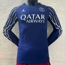 Long sleeve 24-25 Paris Saint-Germain Fourth Away Player Version Thailand Quality