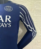 Long sleeve 24-25 Paris Saint-Germain Fourth Away Player Version Thailand Quality