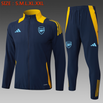 24-25 Arsenal (royal blue) Jacket Adult Sweater tracksuit set