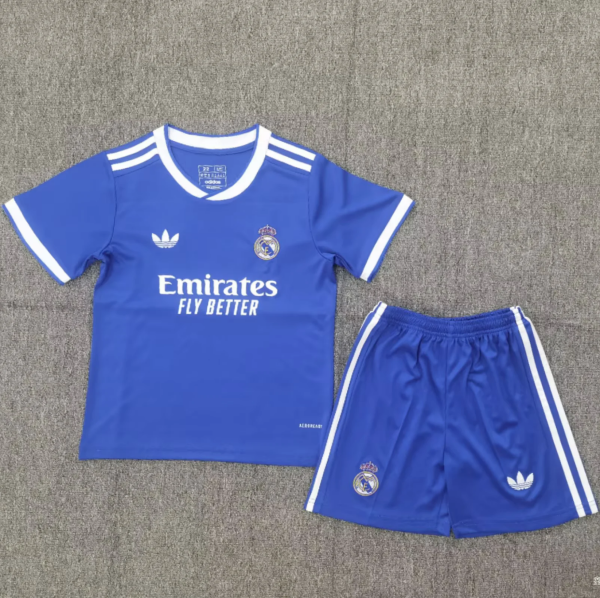 Kids kit 25-26 Real Madrid Third Away Thailand Quality