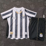 Kids kit 24-25 Santos FC Away Thailand Quality