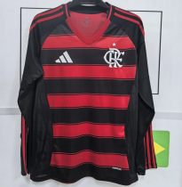 25-26 Flamengo home Long sleeve Thailand Quality