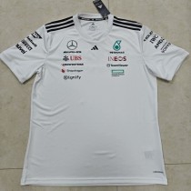 2025 Mercedes Benz round neck F1一级方程式赛车服