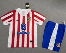 Kids kit 25-26 Atletico Madrid home Thailand Quality