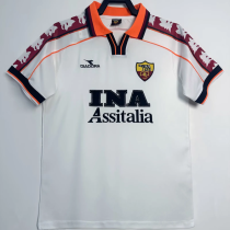 98-99 AS Roma Away Retro Jersey Thailand Quality