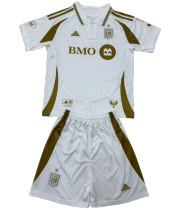 25-26 Los Angeles FC Away Set.Jersey & Short High Quality