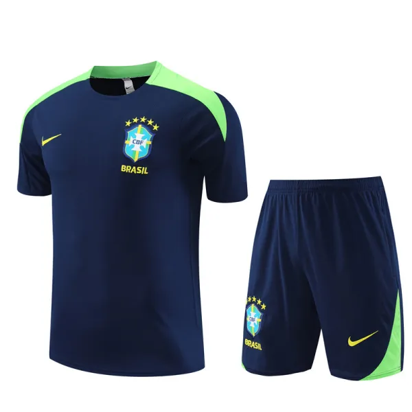 2024 Brazil (Training clothes) Adult Jersey & Short Set Quality