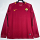 Long sleeve 17-18 AS Roma home Retro Jersey Thailand Quality