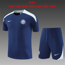 Kids kit 25-26 Inter milan (Training clothes) Thailand Quality