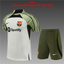 Kids kit 23-24 FC Barcelona (Training clothes) Thailand Quality