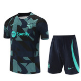 23-24 FC Barcelona (Training clothes) Set.Jersey & Short High Quality