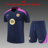 Kids kit 25-26 FC Barcelona (Training clothes) Thailand Quality