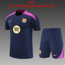 Kids kit 25-26 FC Barcelona (Training clothes) Thailand Quality